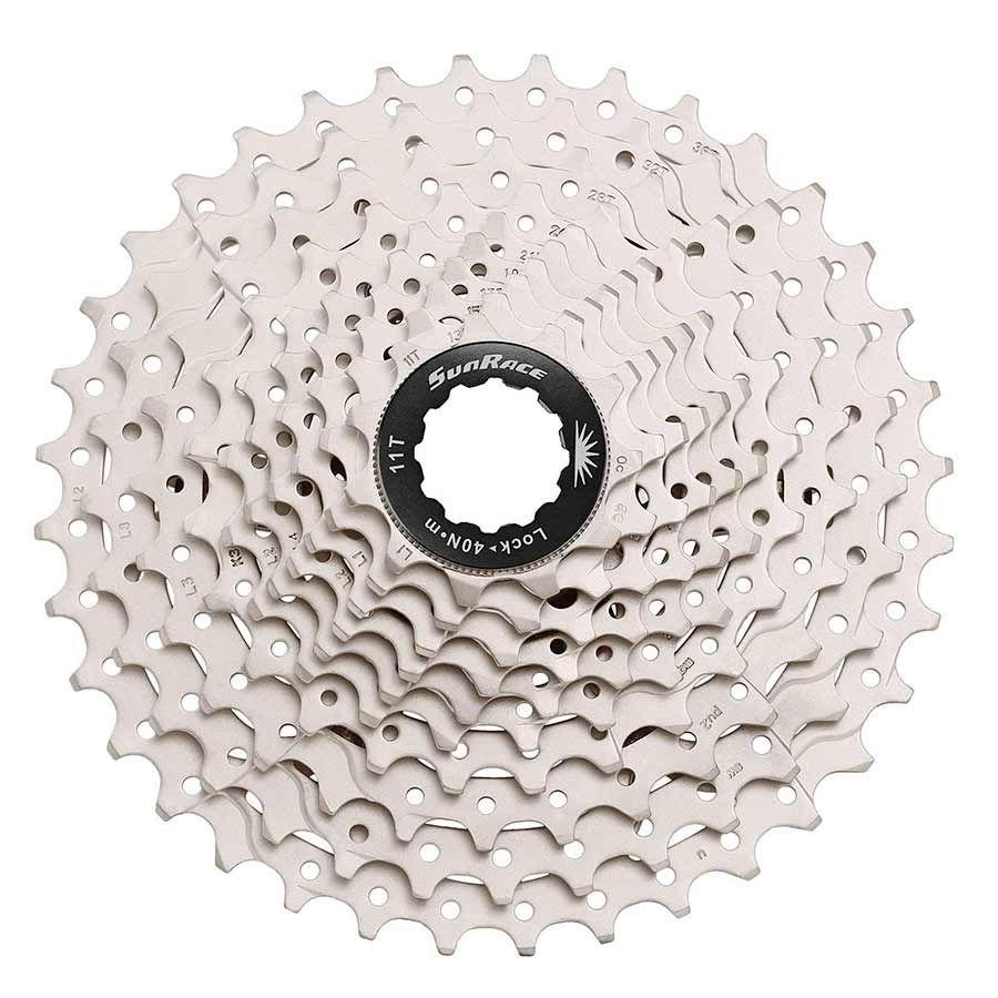 Sunrace CSMS3 Sun Race, CSMS3, Cassette, 10 sp. 11-42T, For Shimano/SRAM, Metallic Silver Cassettes