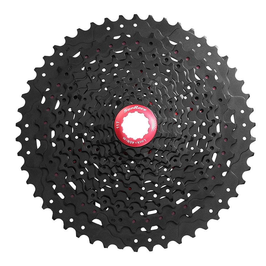 Sunrace CSMZ90 Sunrace, CSMZ90, Cassette, Chrome/Black, Speed: 12, 11-50T Cassettes