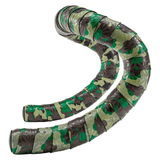 Supacaz Super Stick Kush Gravel Tape Camo + Ano Black Plugs Parts - Handlebar Tape