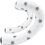Supacaz Super Sticky Kush Bar Tape White/Black Print/Ano Black Parts - Handlebar Tape