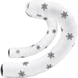 Supacaz Super Sticky Kush Bar Tape White/Black Print/Ano Black Parts - Handlebar Tape