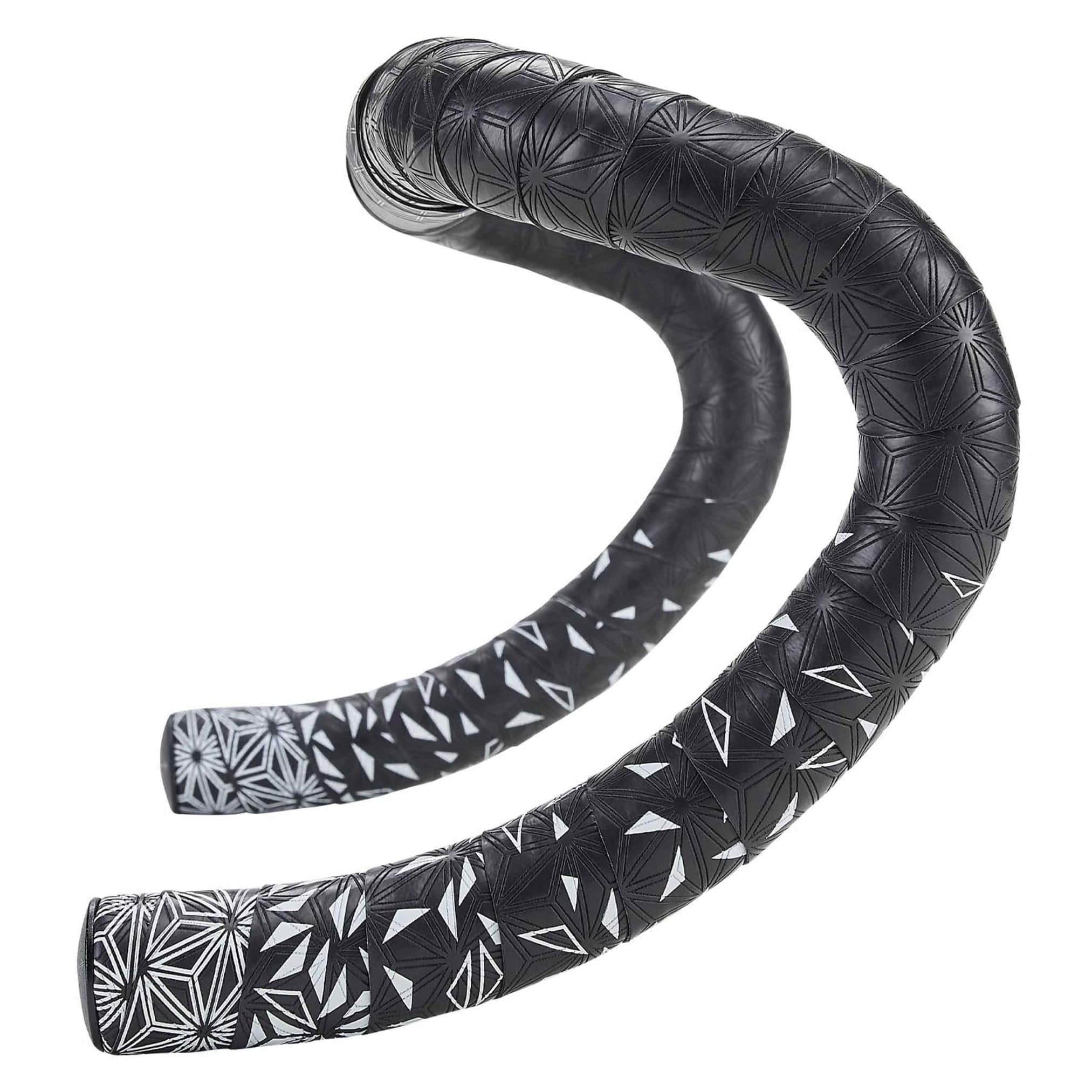 Supacaz Super Sticky Kush Star Fade Bar Tape White/Black Parts - Handlebar Tape