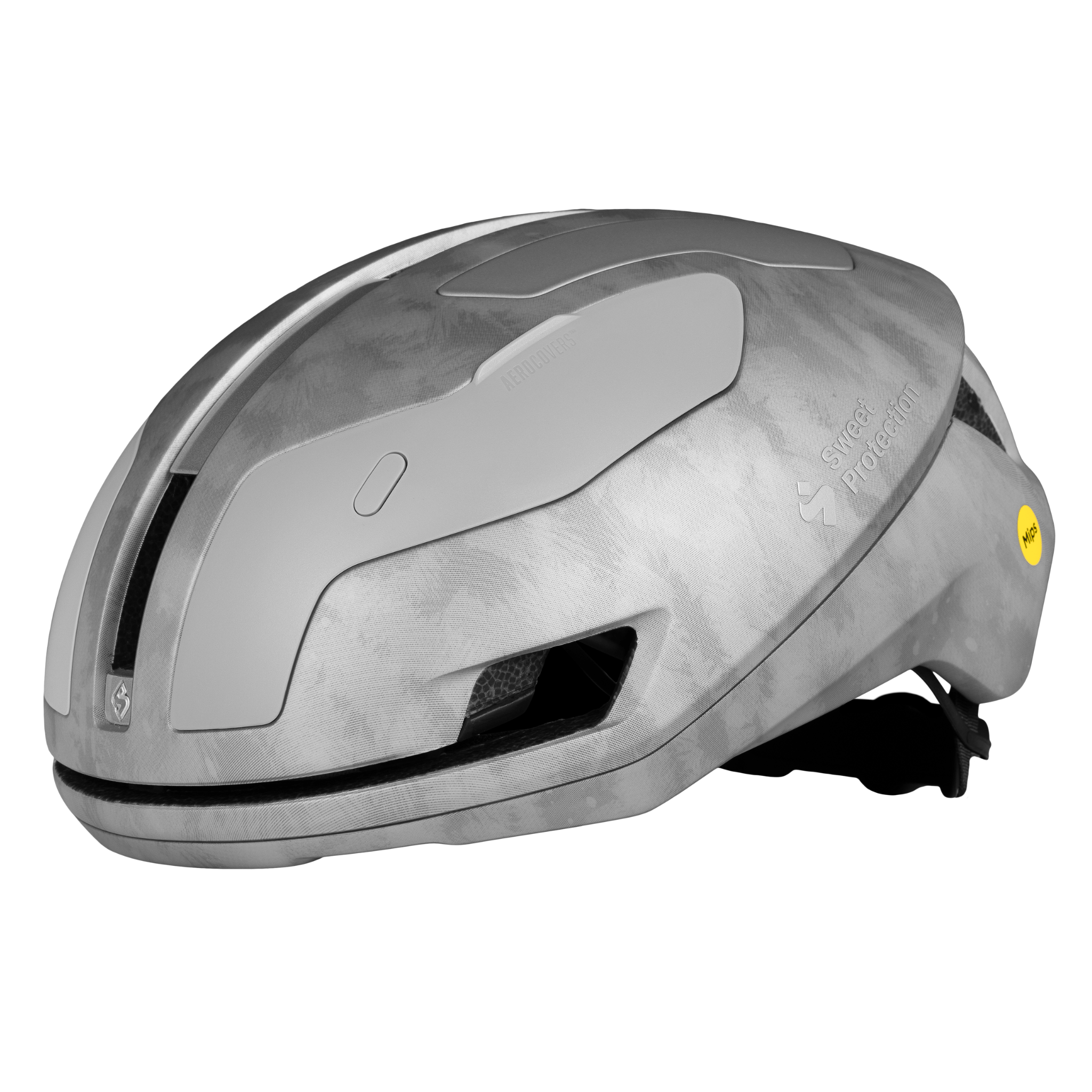 Sweet Protection Falconer Aero 2Vi Mips Helmet Silver Smoke / M/L Apparel - Apparel Accessories - Helmets - Road