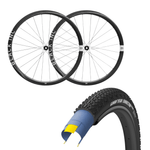 Take-Off - Black Inc THIRTY FOUR Wheelset Disc SRAM XDR w/Goodyear Connector Tires Parts - Wheels - Gravel