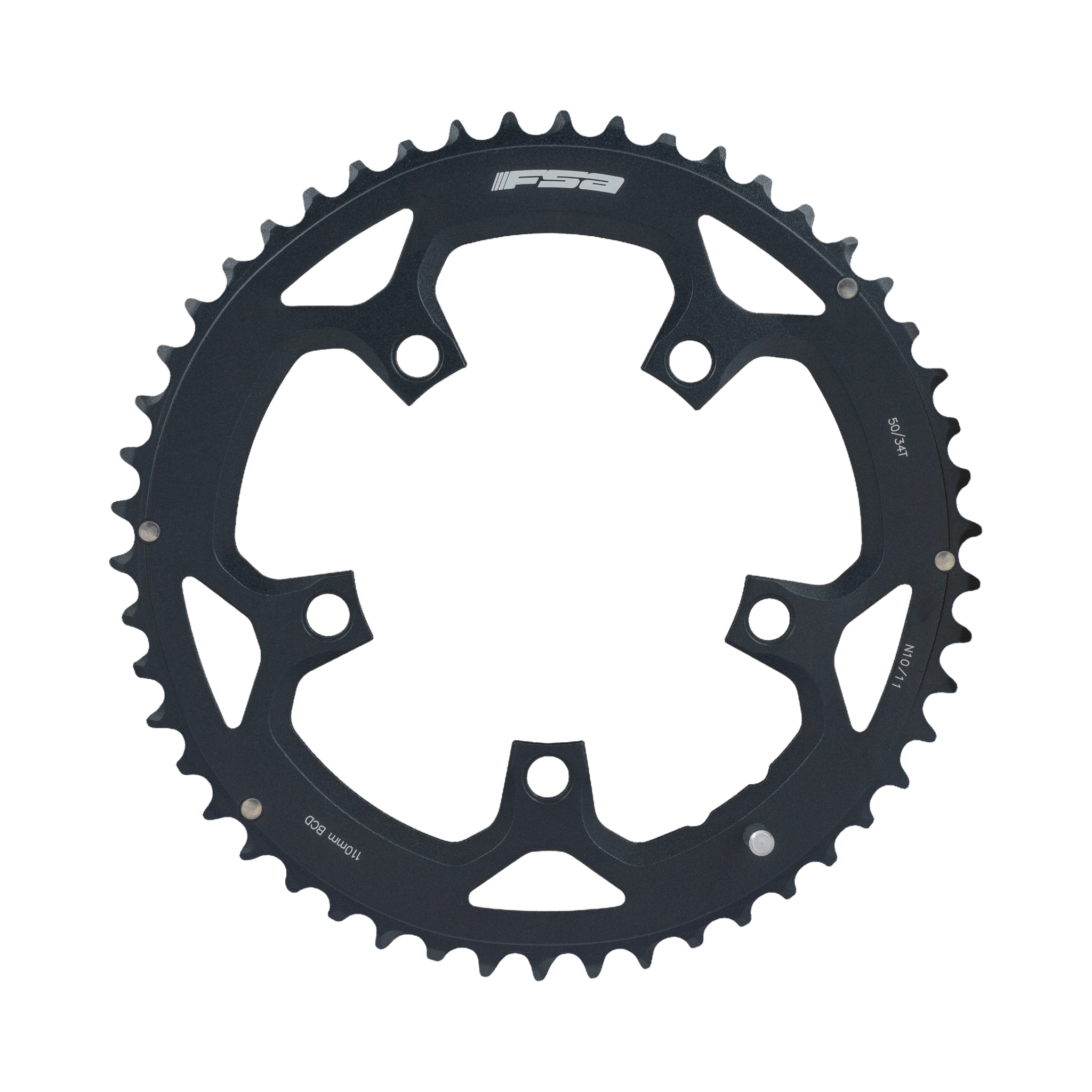 Take-Off - FSA 48T 10/11sp BCD 110mm 5 Bolts Road outer Chainring Double Parts - Chainrings