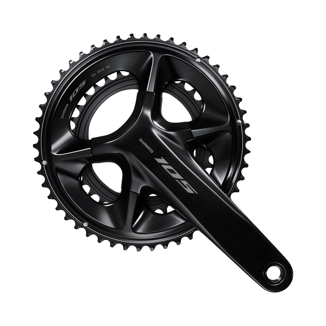 Take-Off - Shimano 105 FC-R7100 12sp Crankset 165mm 50-34t Parts - Cranksets