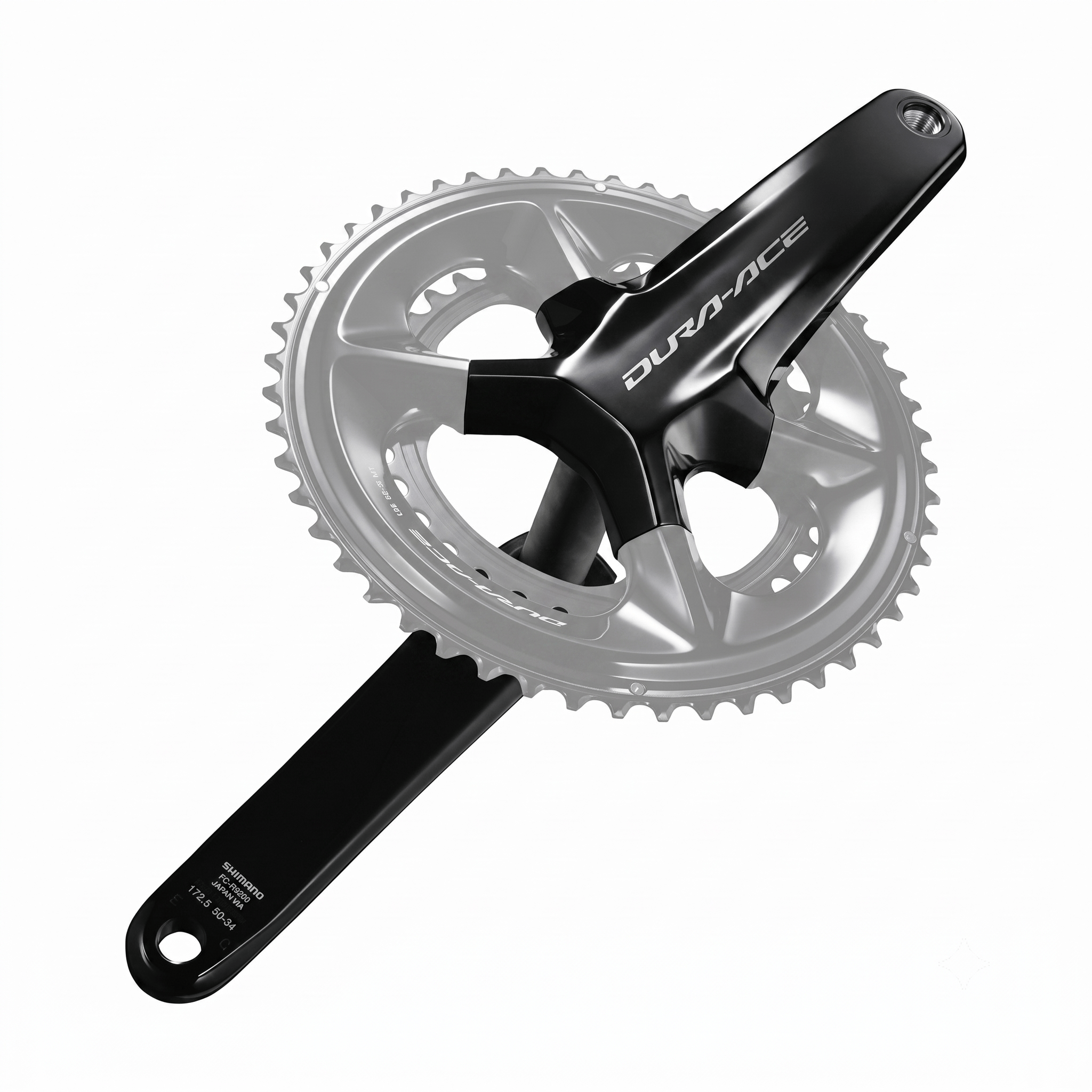 Take-Off - Shimano DURA-ACE FC-R9200 Crankset 165mm (No Rings) Parts - Cranksets