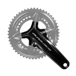 Take-Off - Shimano DURA-ACE FC-R9200 Crankset 165mm (No Rings) Parts - Cranksets