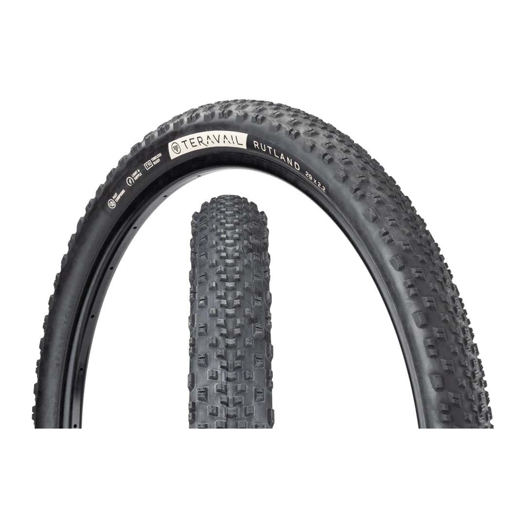 Teravail Rutland Durable Tire Black / 29" x 2.2" Parts - Tires - Gravel