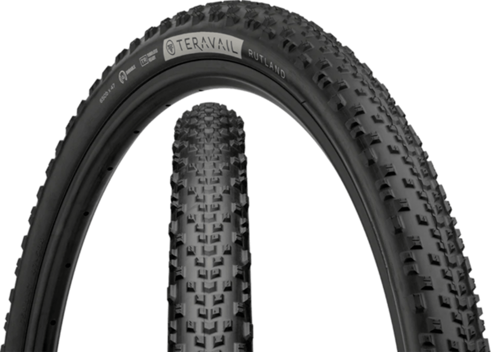 Teravail Rutland Durable Tire Black / 700c x 38mm Parts - Tires - Gravel