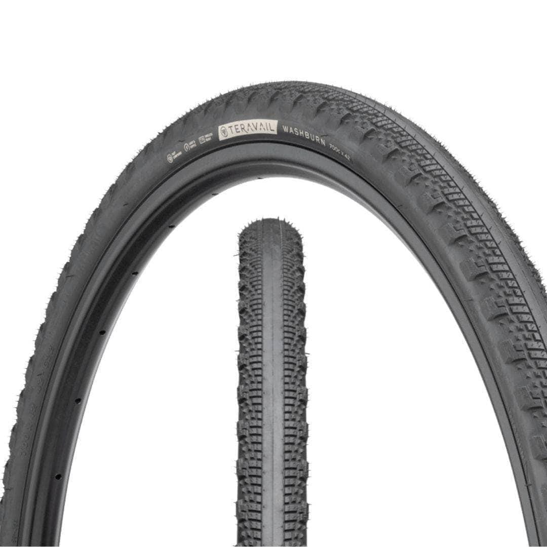 Teravail Washburn Light and Supple Tire Black / 700c x 38mm Parts - Tires - Gravel