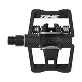 TIME ATAC LINK TIME, ATAC LINK, Dual Sided Pedals, Body: Composite, Spindle: Steel, 9/16'', Black, Pair Dual Sided Clipless-Regular Pedals