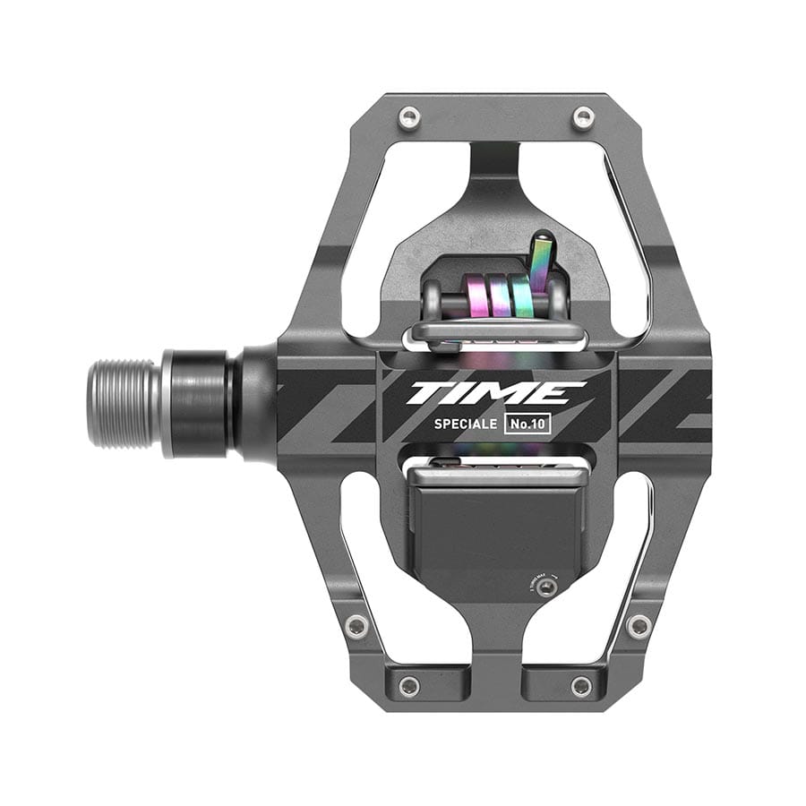 TIME Speciale 10 Large B1 Dark Grey, Pair Clipless MTB Pedals