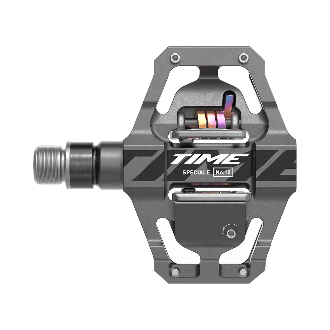 TIME Speciale 10 Small B1 Pedals - Dark Grey Parts - Pedals - Mountain - Clipless