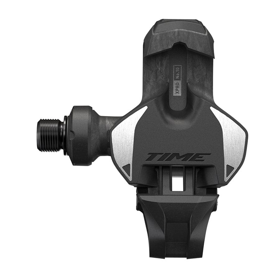 TIME XPRO 10 C1 51mm, Pedals, Body: Composite, Spindle: Steel, 9/16'', Carbon Black, Pair Clipless Road Pedals