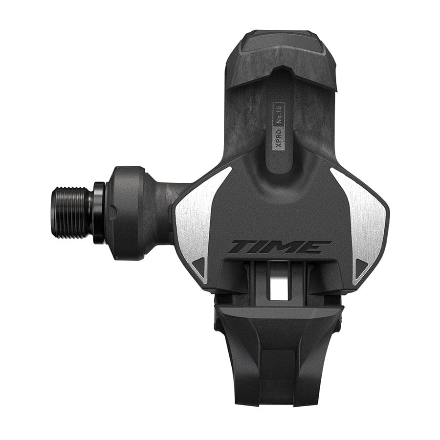 TIME XPRO 10 C1 53mm, Pedals, Body: Composite, Spindle: Steel, 9/16'', Carbon Black, Pair Clipless Road Pedals