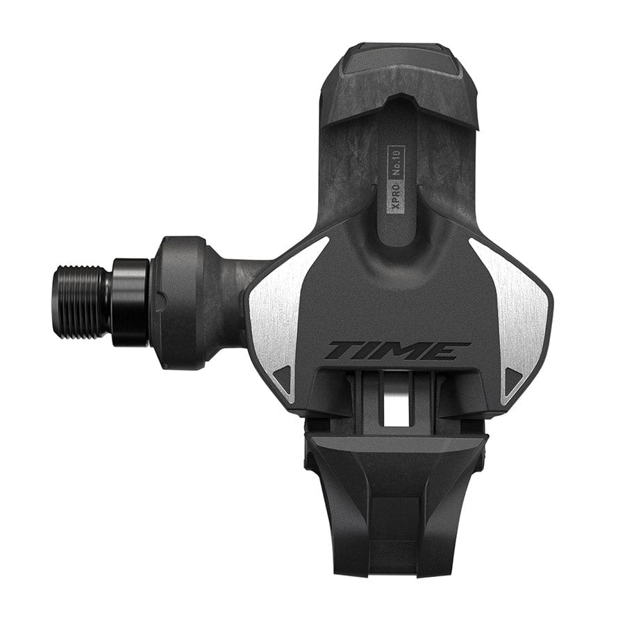 TIME XPRO 10 C1 57mm, Pedals, Body: Composite, Spindle: Steel, 9/16'', Carbon Black, Pair Clipless Road Pedals