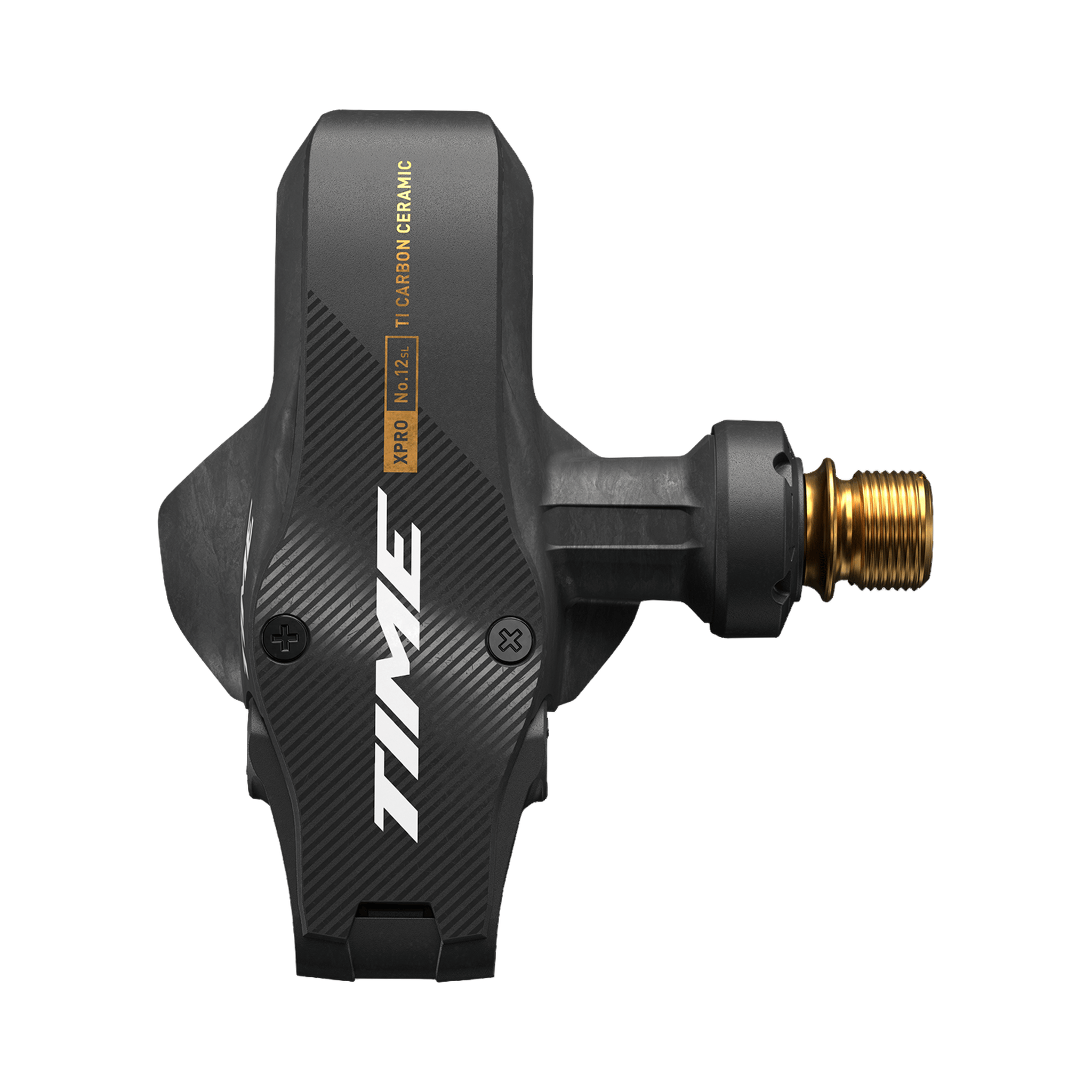 TIME XPRO 12SL C1 Carbon Gold Pedals Parts - Pedals - Road