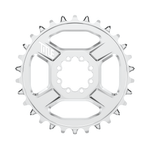 Title CR1 8-Bolt Chainring 32T / Regular 3mm Offset / Chrome Parts - Chainrings
