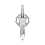 Title CR1 Crankset 160mm Length / 136mm Spindle / Chrome Parts - Cranksets