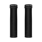 Title FORM Lock-On Grips Black / Regular Parts - Handlebar Grips