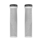 Title FORM Lock-On Grips White / Regular Parts - Handlebar Grips