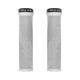 Title FORM Lock-On Grips White / Regular Parts - Handlebar Grips