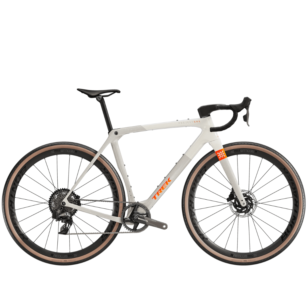 Trek Checkmate SLR 7 AXS Era White/Buff Beige / XS Bikes - Gravel