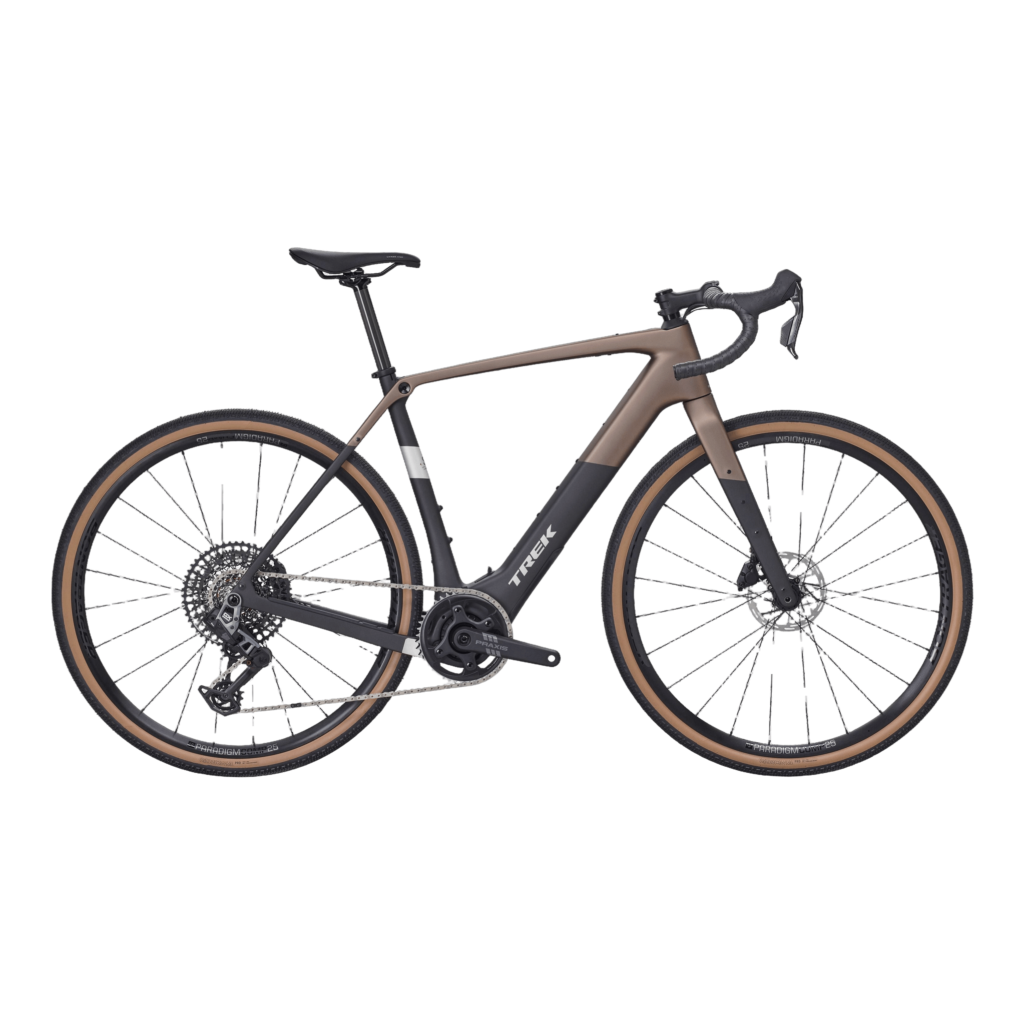 Trek Checkpoint+ SL 6 AXS Matte Bronze Age/Dark Web / XS Bikes - eBikes - Gravel