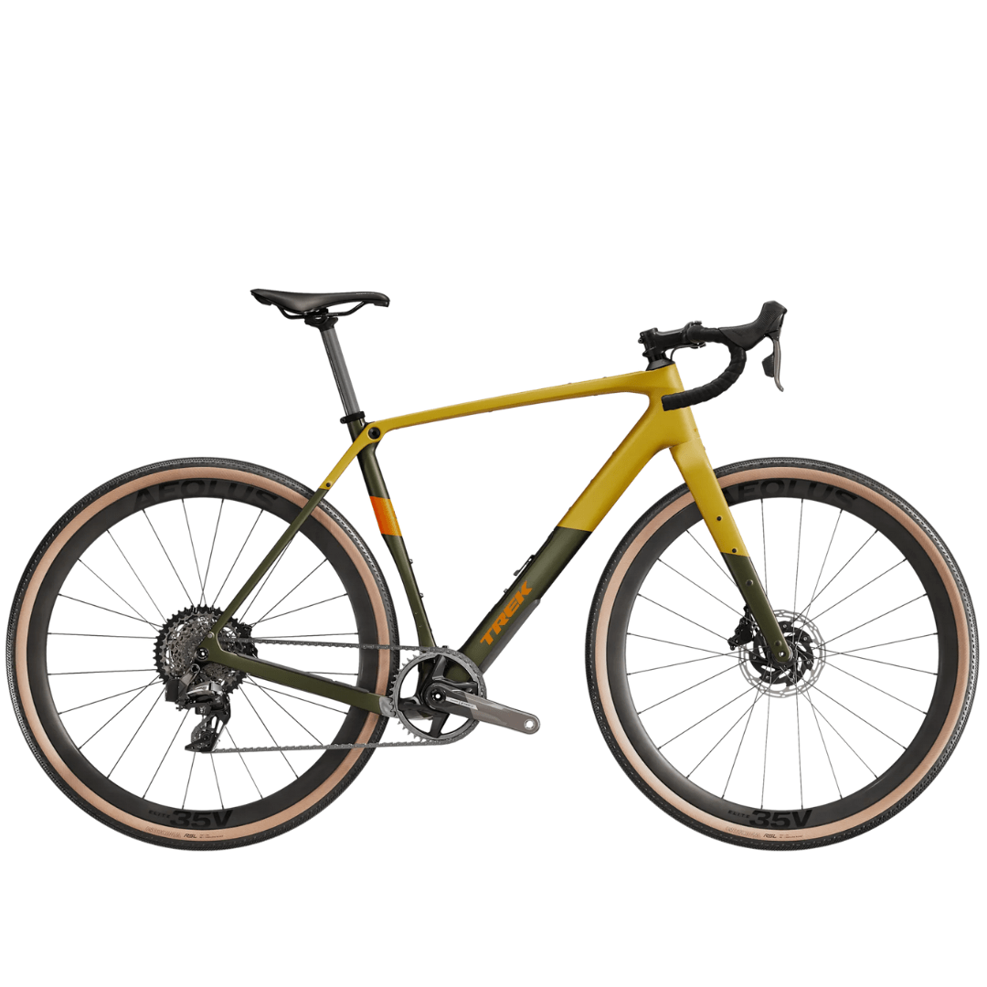 Trek Checkpoint SL 7 AXS Gen 3 Baja Yellow Matte/Drab Olive Matte / XS Bikes - Gravel