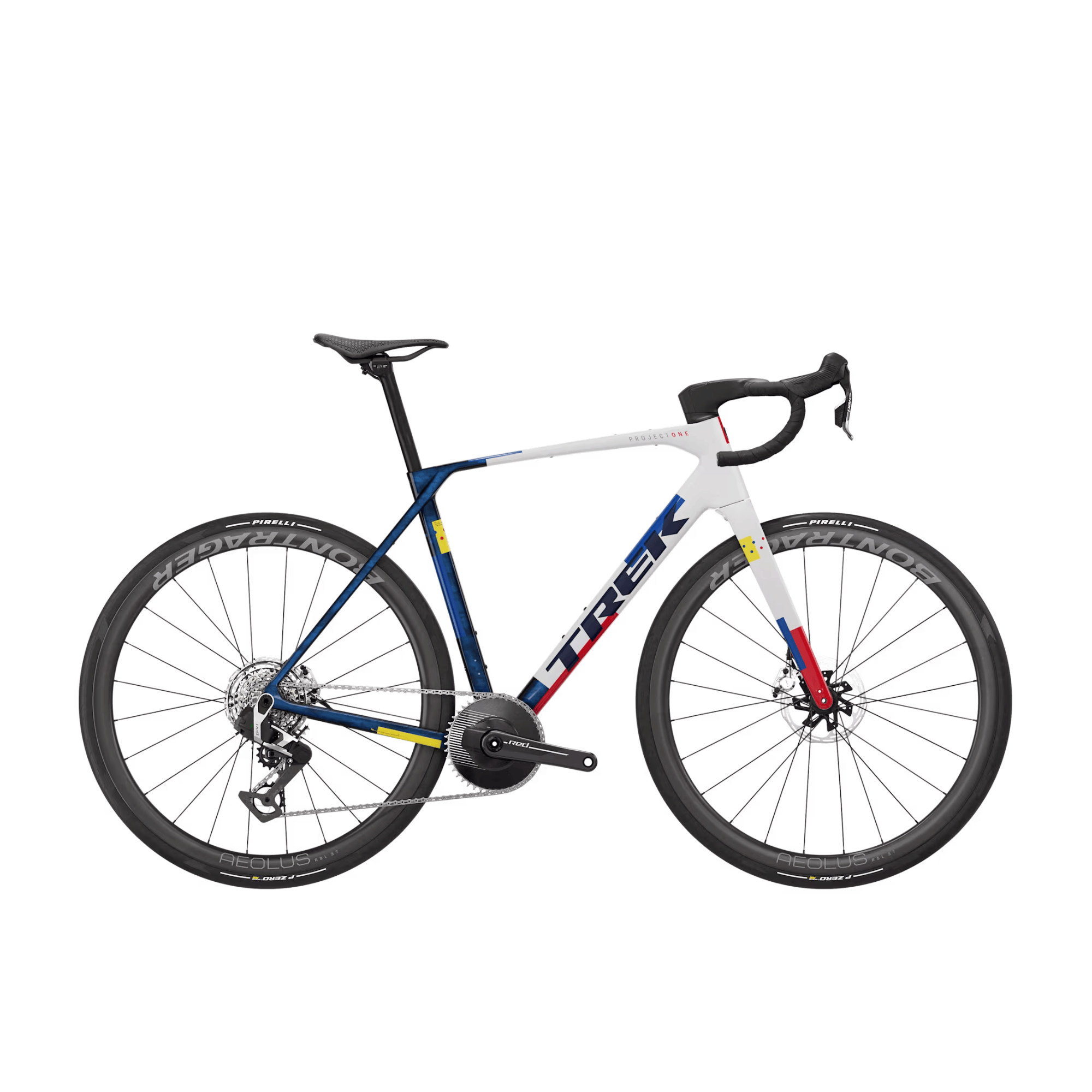 Trek Domane SLR 9 AXS 1x Gen 5 Navy Smoke/Trek White / XS Bikes - Road