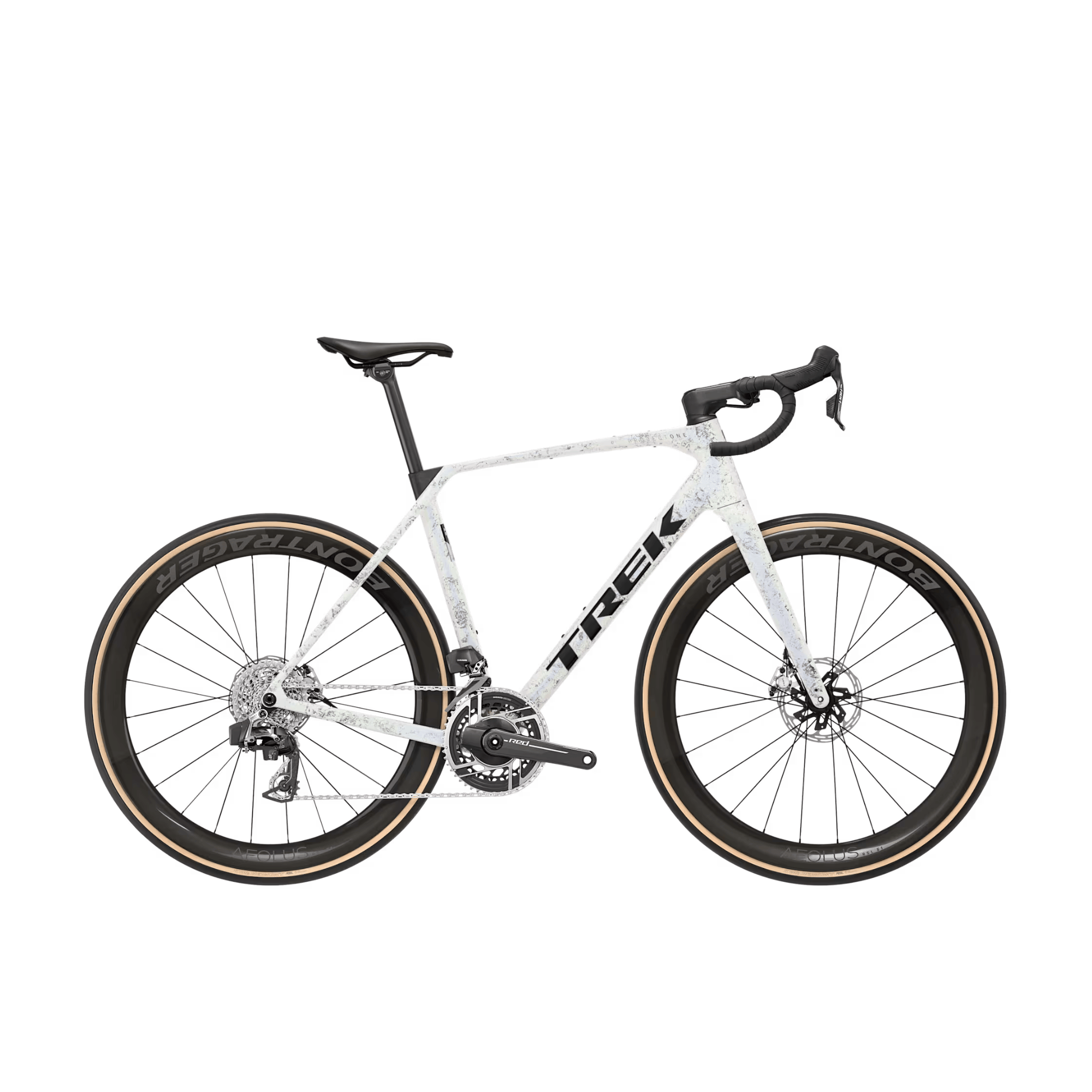 Trek Domane SLR 9 AXS Gen 5 Mother Of Pearl/Silver Marble / XS Bikes - Road