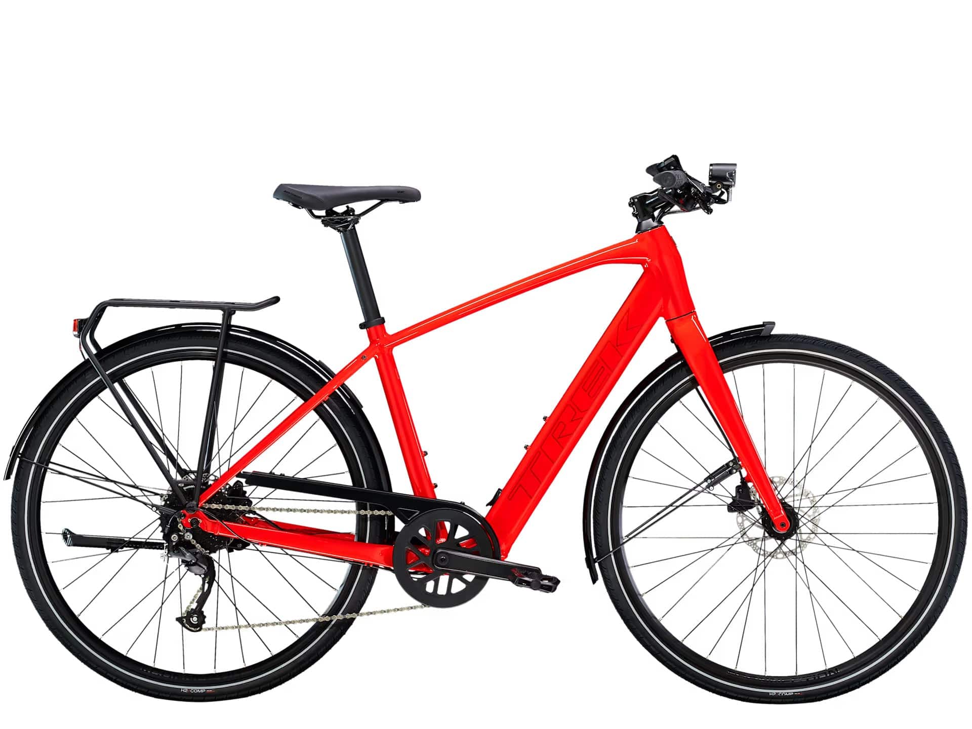 Trek FX+ 2 Viper Red / S Bikes - eBikes - Commuter