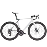 Trek Madone SL 6 AXS Gen 8 Gloss Crystal White/Matte Deep Smoke / XS Bikes - Road