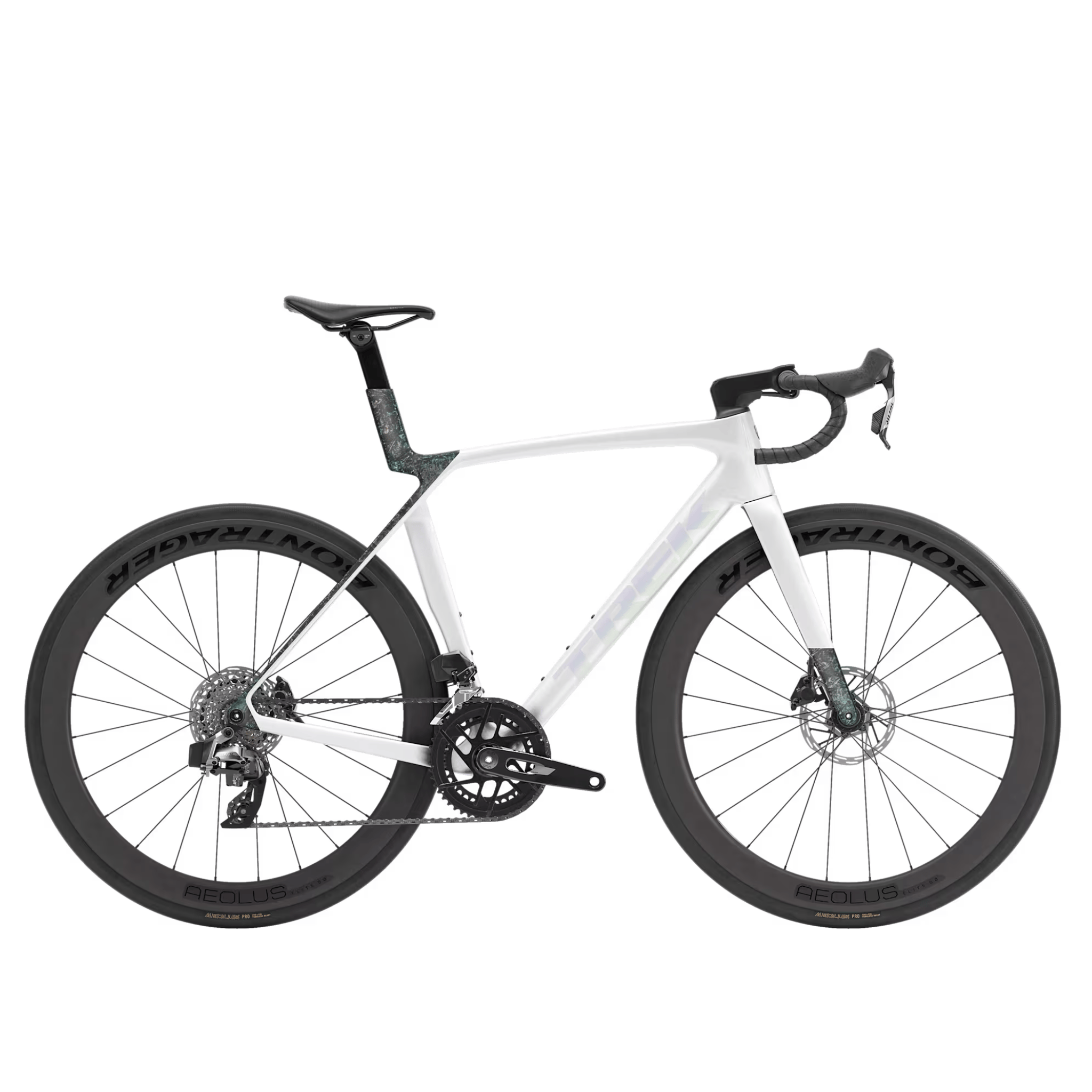 Trek Madone SL 7 Gen 8 Gloss Crystal White/Matte Deep Smoke / XS Bikes - Road