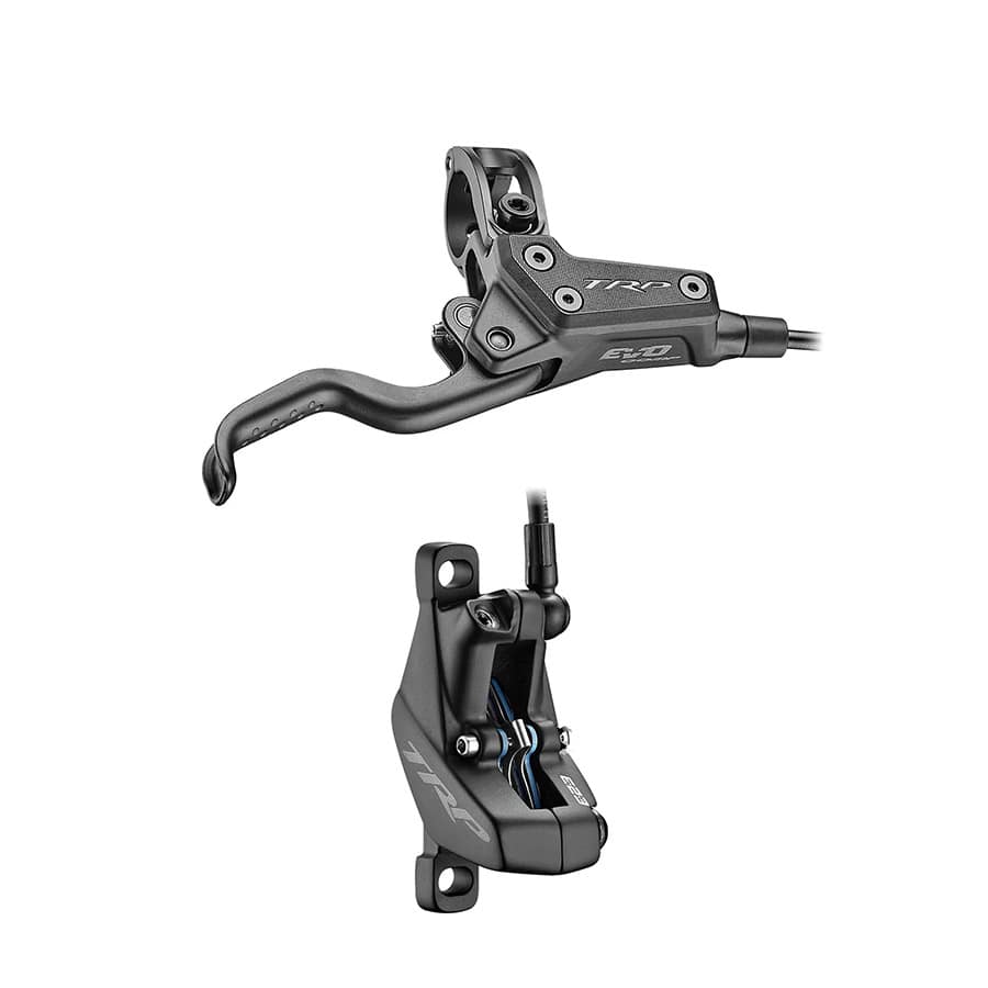TRP EVO Comp HD-M7040 Left, Post mount, Disc: Not included, Black MTB Hydraulic Disc Brakes