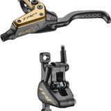 TRP EVO X Left, Post mount, Disc: Not included, Gold MTB Hydraulic Disc Brakes