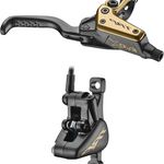 TRP EVO X Right, Post mount, Disc: Not included, Gold MTB Hydraulic Disc Brakes