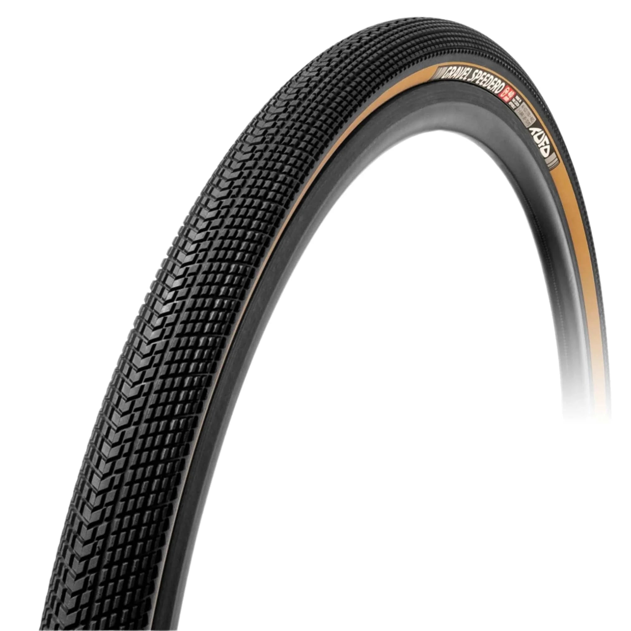 TUFO Speedero Tubeless Tire Black/Beige / 700c x 40mm Parts - Tires - Gravel