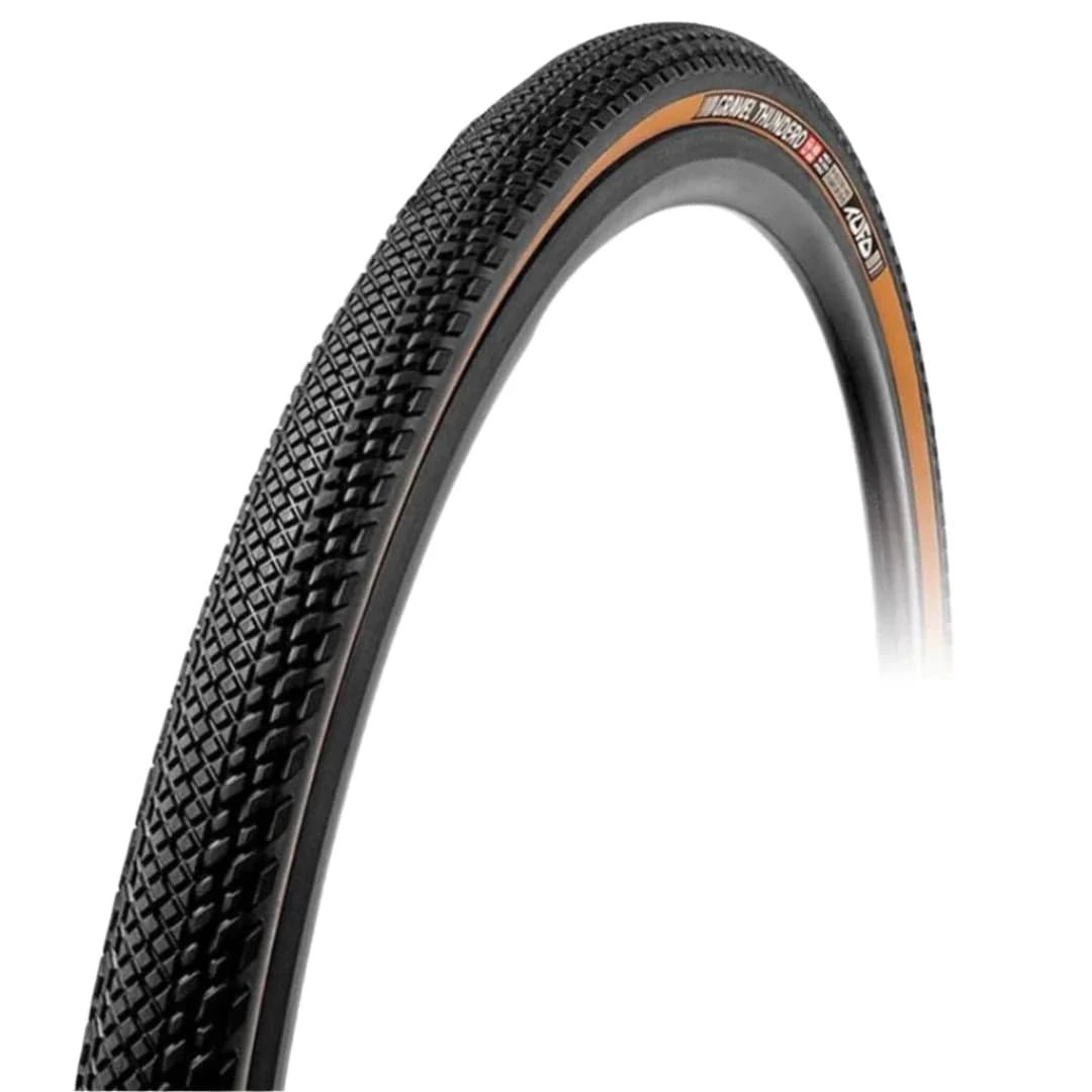 TUFO Thundero Tubeless Tire Black/Beige / 700c x 40mm Parts - Tires - Gravel