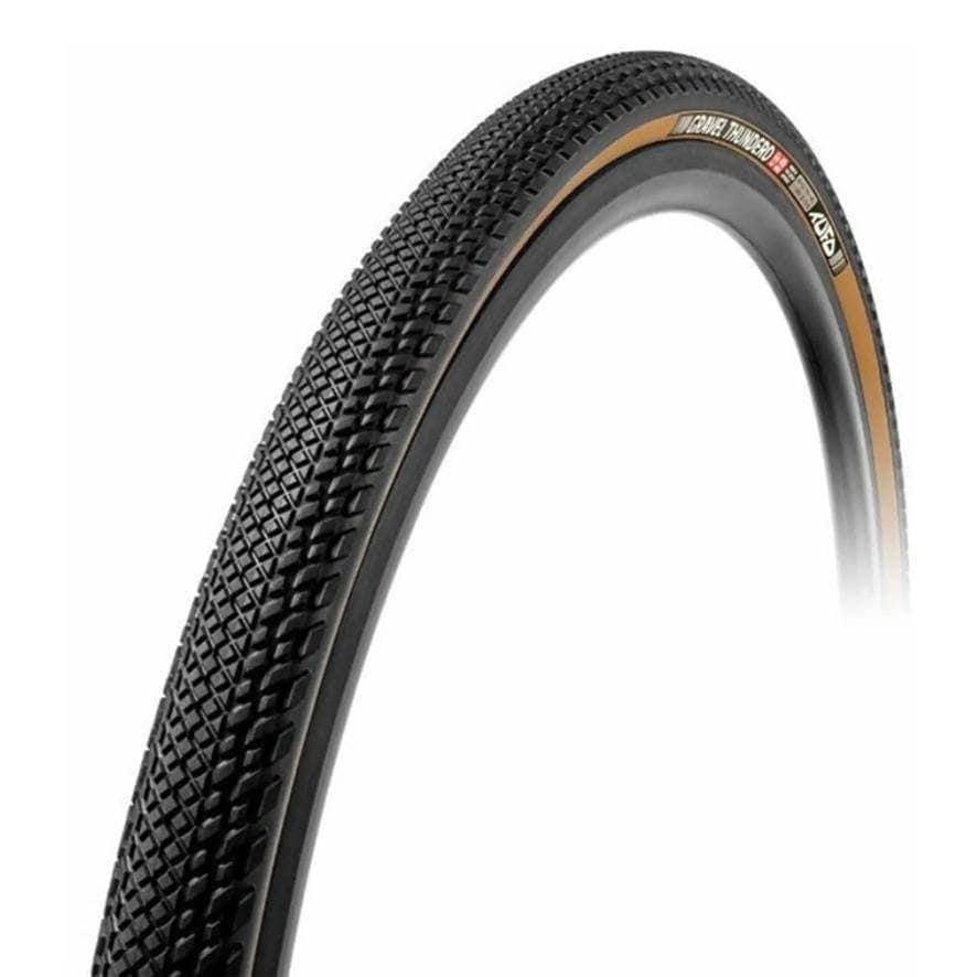 TUFO Thundero Tubeless Tire Black/Beige / 700c x 40mm Parts - Tires - Gravel