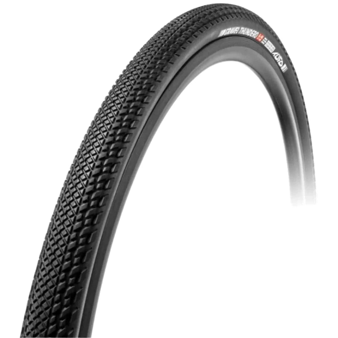TUFO Thundero Tubeless Tire Black/Black / 700c x 40mm Parts - Tires - Gravel