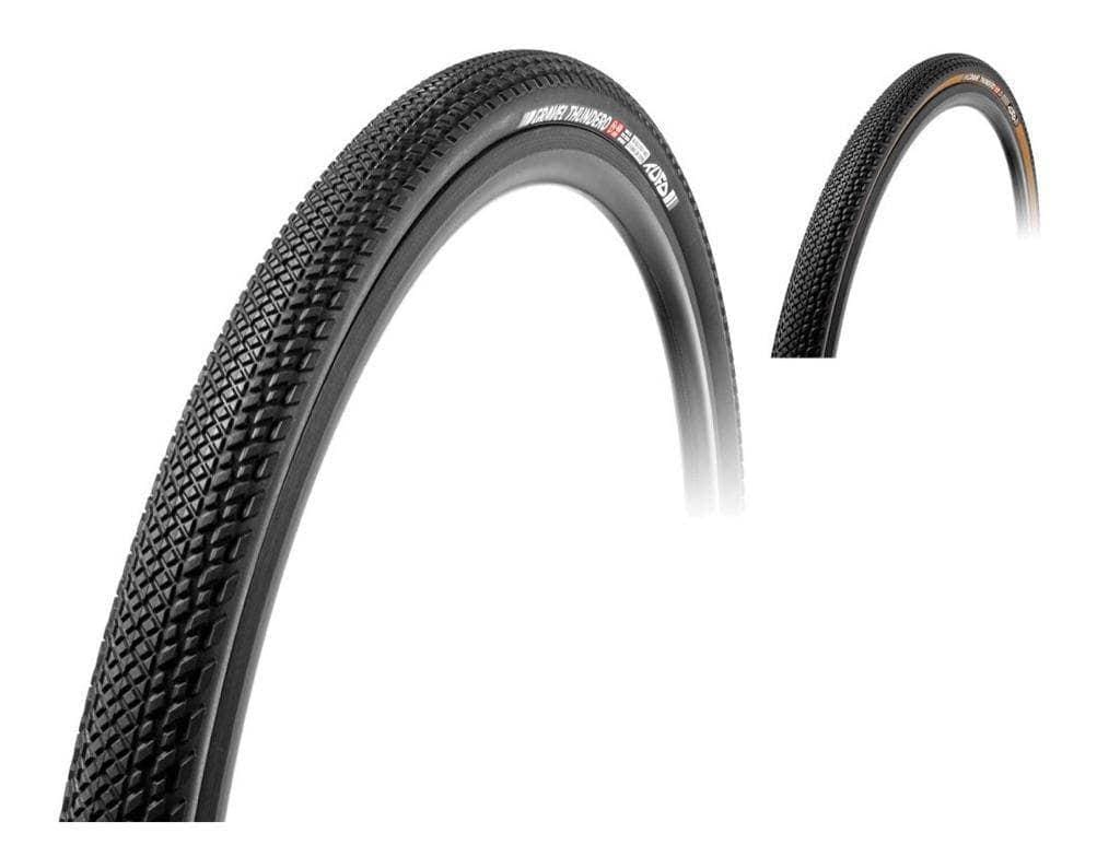 TUFO Thundero Tubeless Tire Black/Black / 700c x 40mm Parts - Tires - Gravel