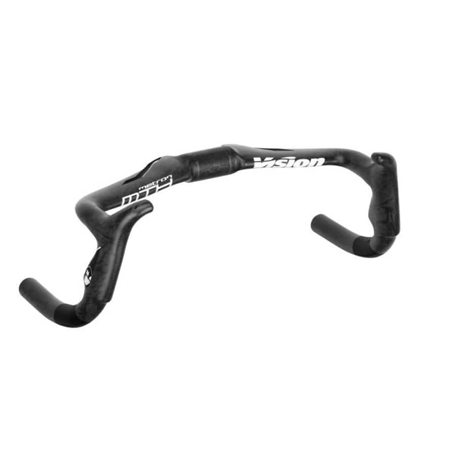 Vision METRON TRACK Vision, METRON TRACK, Drop Handlebar, Diameter: 31.8mm, 365mm, Drop: 120mm, Reach: 104mm, Black Road / Drop Handlebars