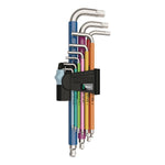 Wera 3950 SPKL Wera, 3950 SPKL, Hex Wrench, 9pcs Set, Multicolor Long Arm Hex, Set, Metric General / Shop Tools
