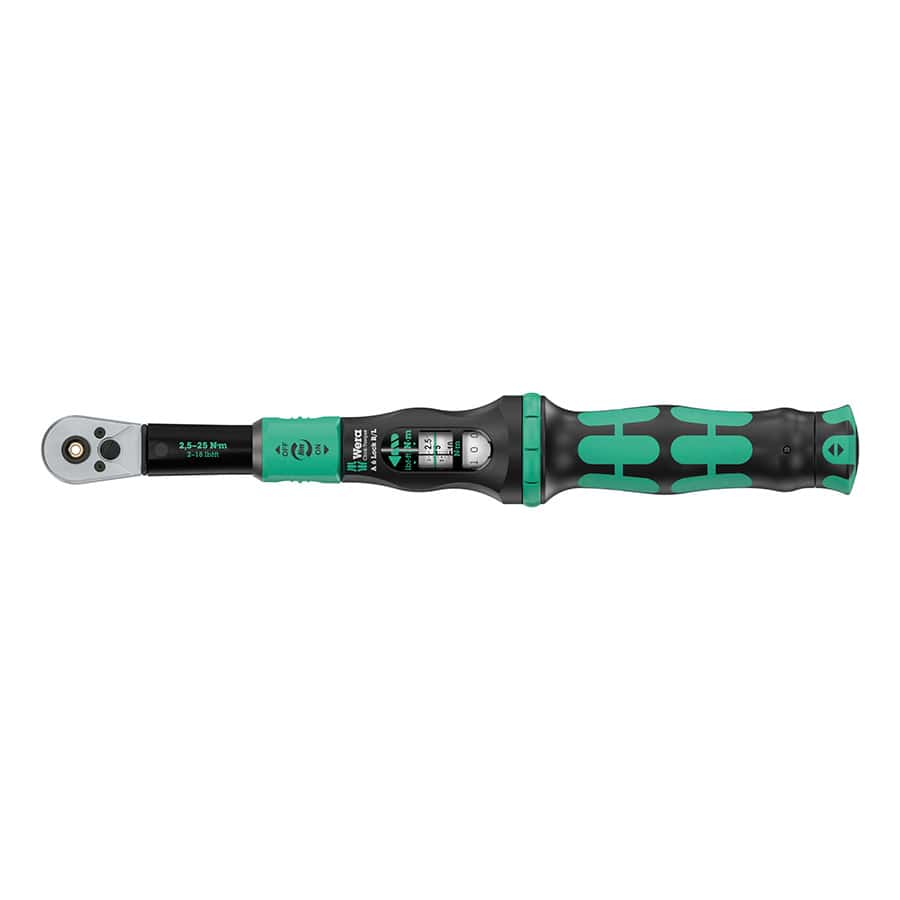 Wera CLICK-TORQUE LOCK Wera, CLICK-TORQUE LOCK, Torque Wrench, Ratcheting: Yes, : 1/4'', : Imperial General / Shop Tools