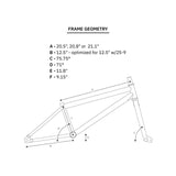 WeThePeople Network WeThePeople, Network, Black, 20.5'' BMX Frames