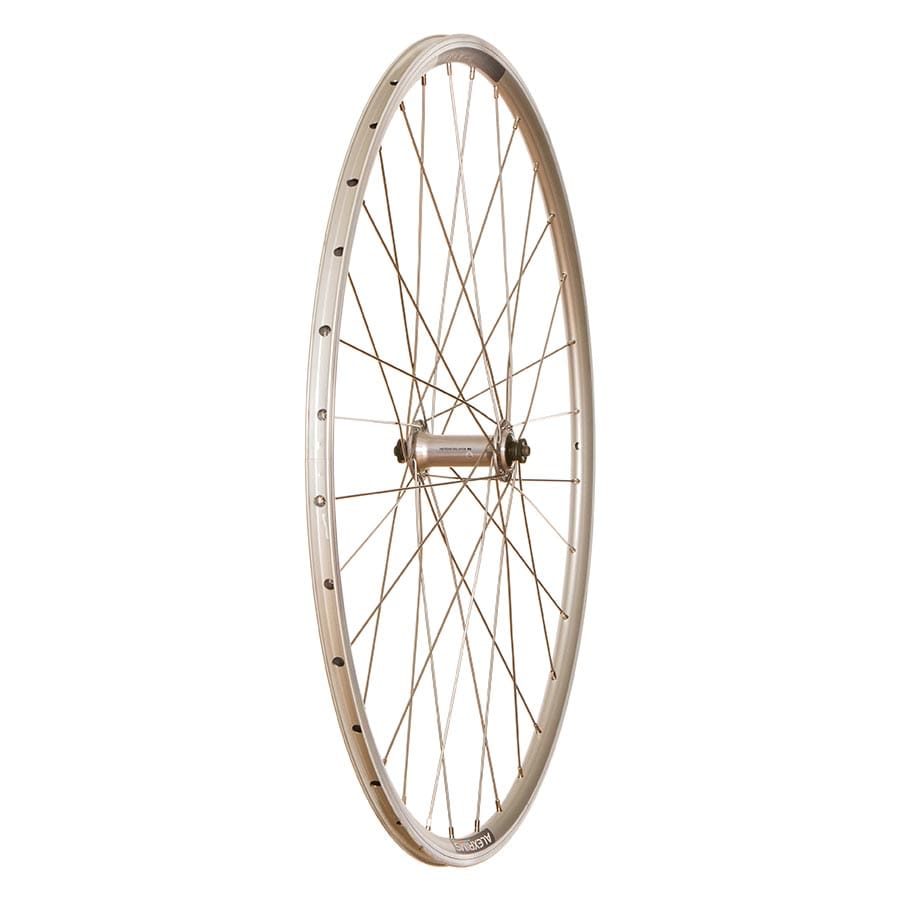 Wheel Shop Alex DA22/ Shimano RS400 Silver Wheel Shop, Alex DA22 Silver/ Shimano Tiagra HB-RS400 Silver, Wheel, Front, 700C / 622, Holes: 32, QR, 100mm, Rim Wheels