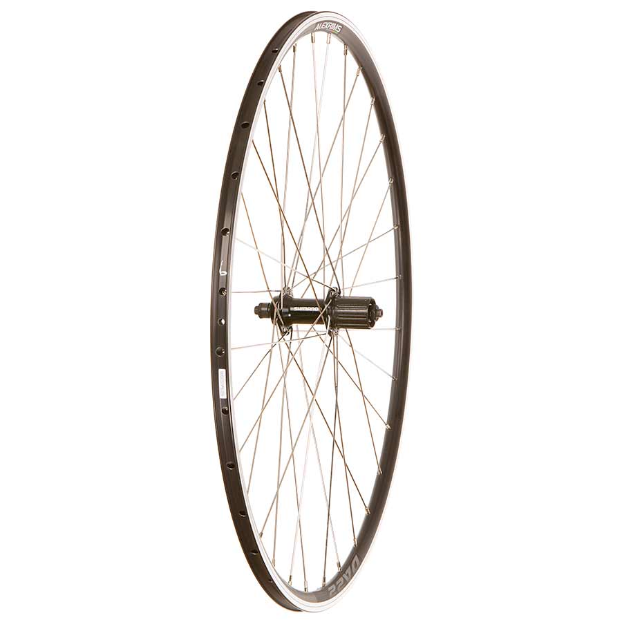 Wheel Shop, Alex DA22/ Shimano Tiagra FH-RS400 Black, Wheel, Rear, 700C / 622, Holes: 32, QR, 130mm, Rim, Shimano HG 11 FH-RS400 Black, Wheel, Rear, 700C / 622, Holes: 32, QR, 130mm, Rim, Shimano HG 11 / 700 Unclassified