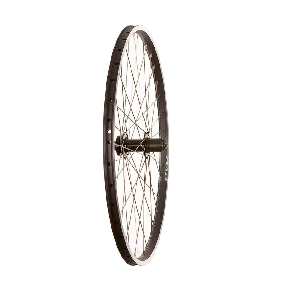 Wheel Shop Double Wall - 27.5" - Evo Tour 19 Black/Stainless DC-22, Wheel, Rear, 27.5'' / 584, Holes: 36, QR, 135mm, Rim and Disc IS 6-bolt, Shimano HG / 275 Wheels